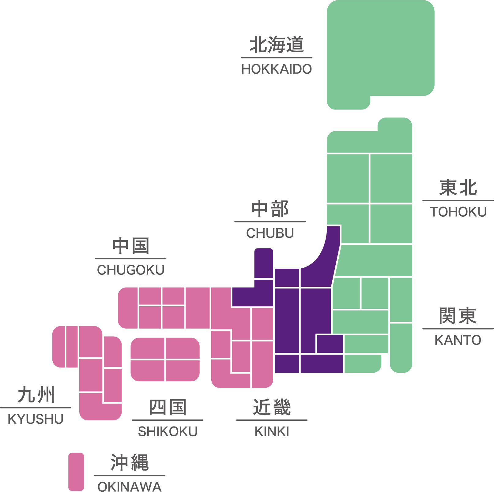 日本地図