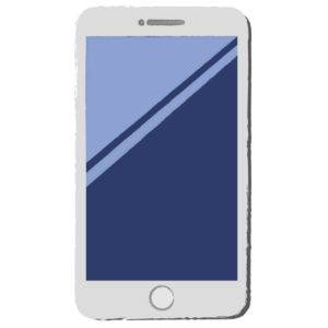 スマホのイラスト