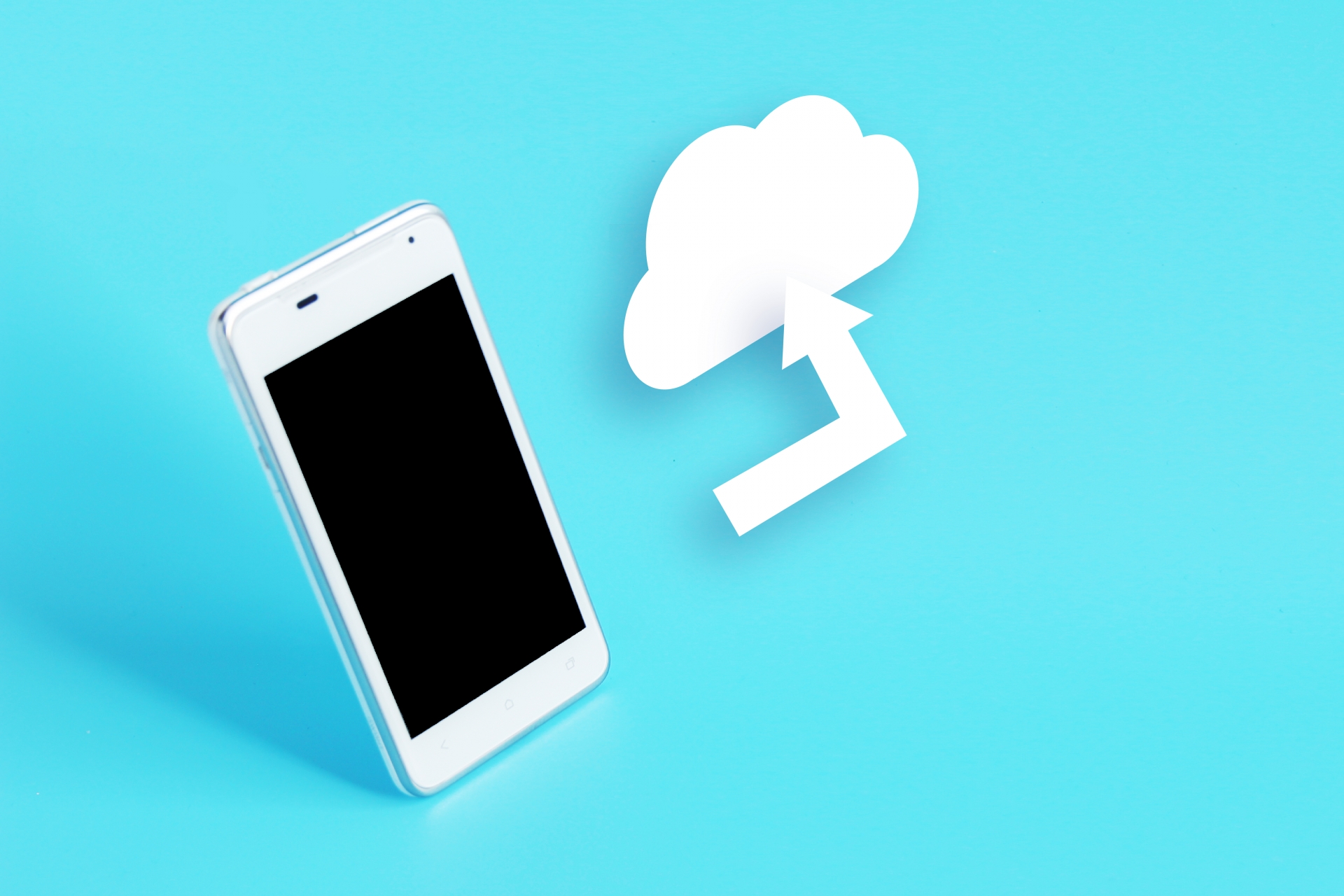 スマートフォンとクラウド同期