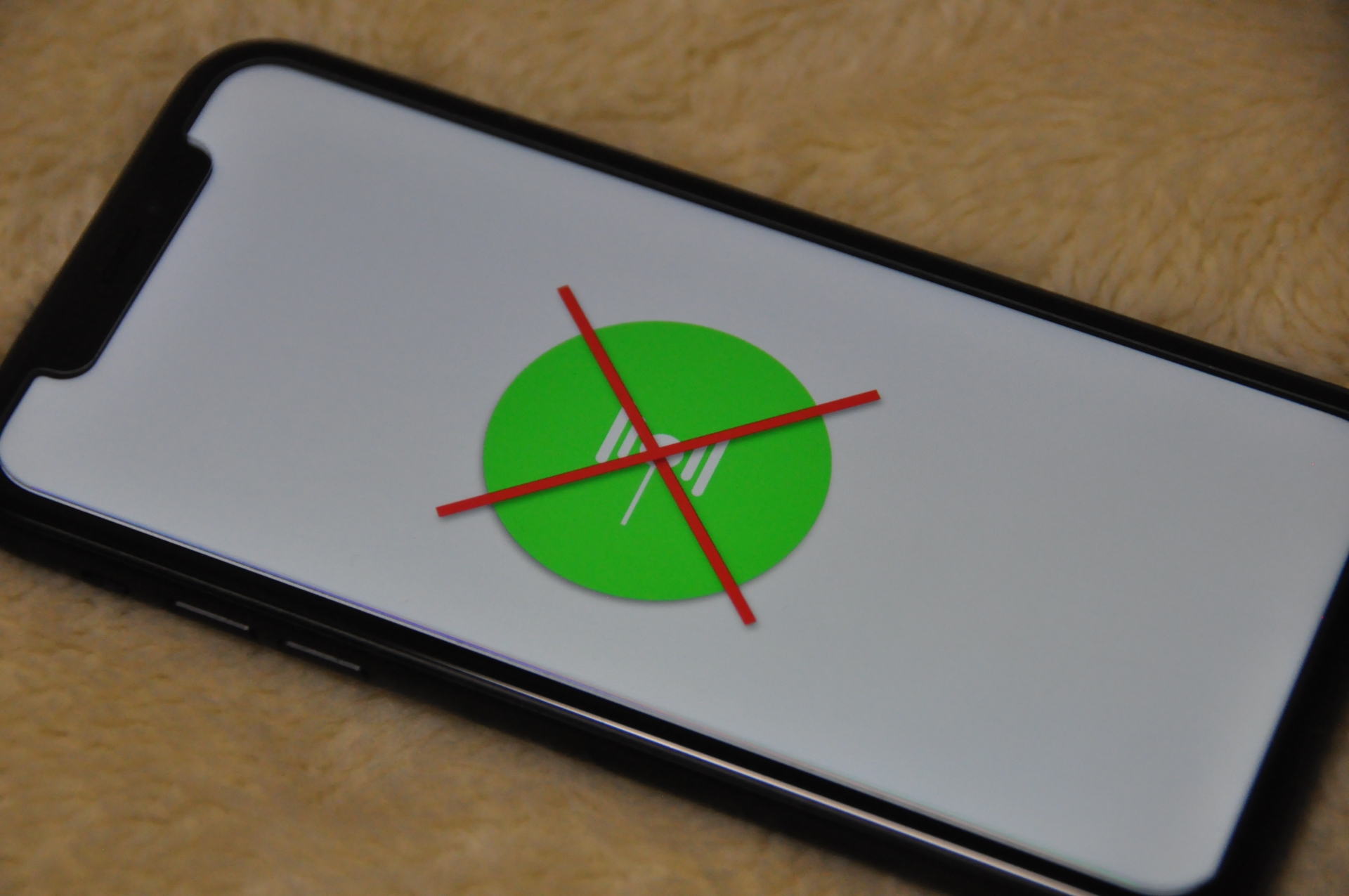 通信制限・通信障害のイメージ