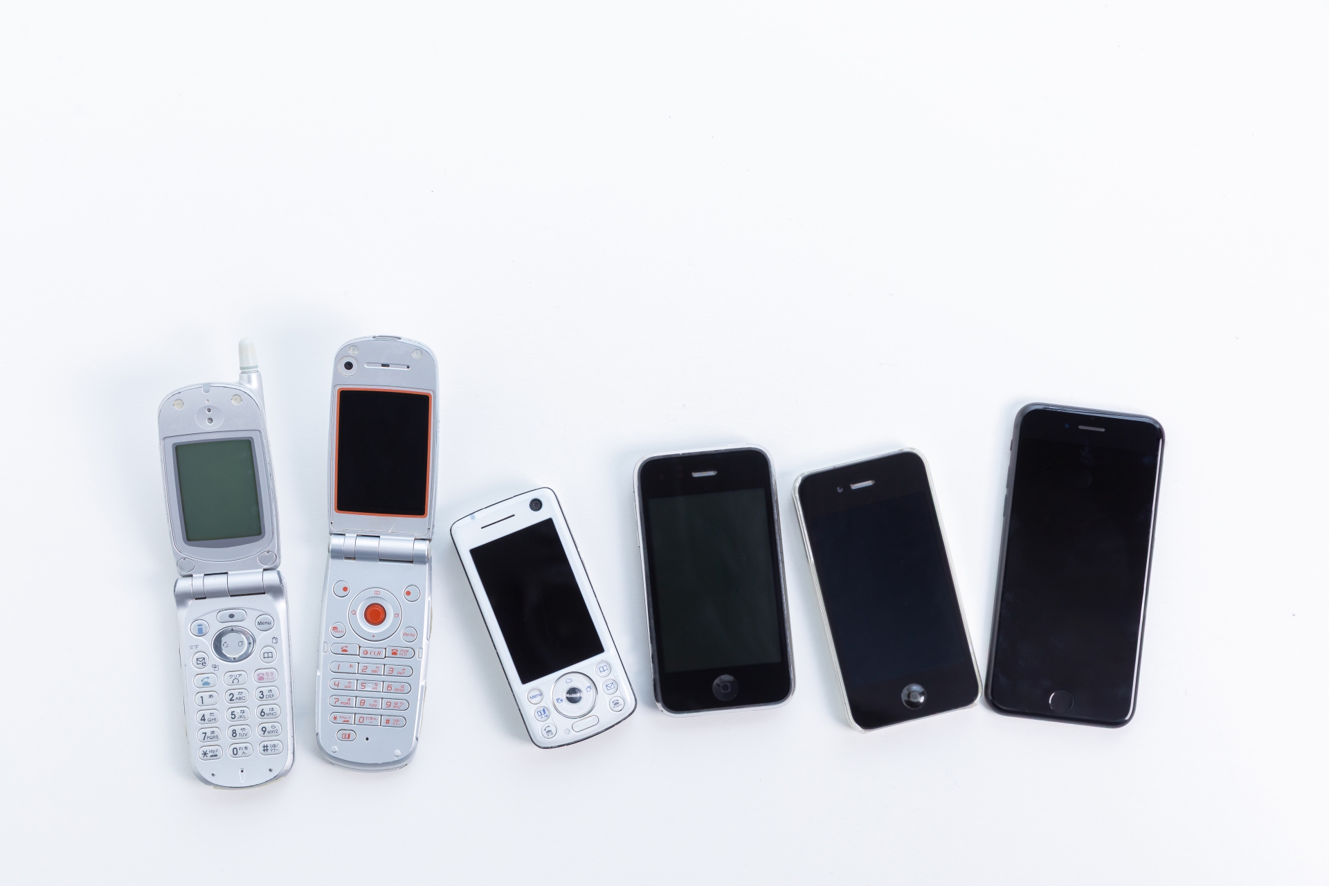 スマホとガラケー