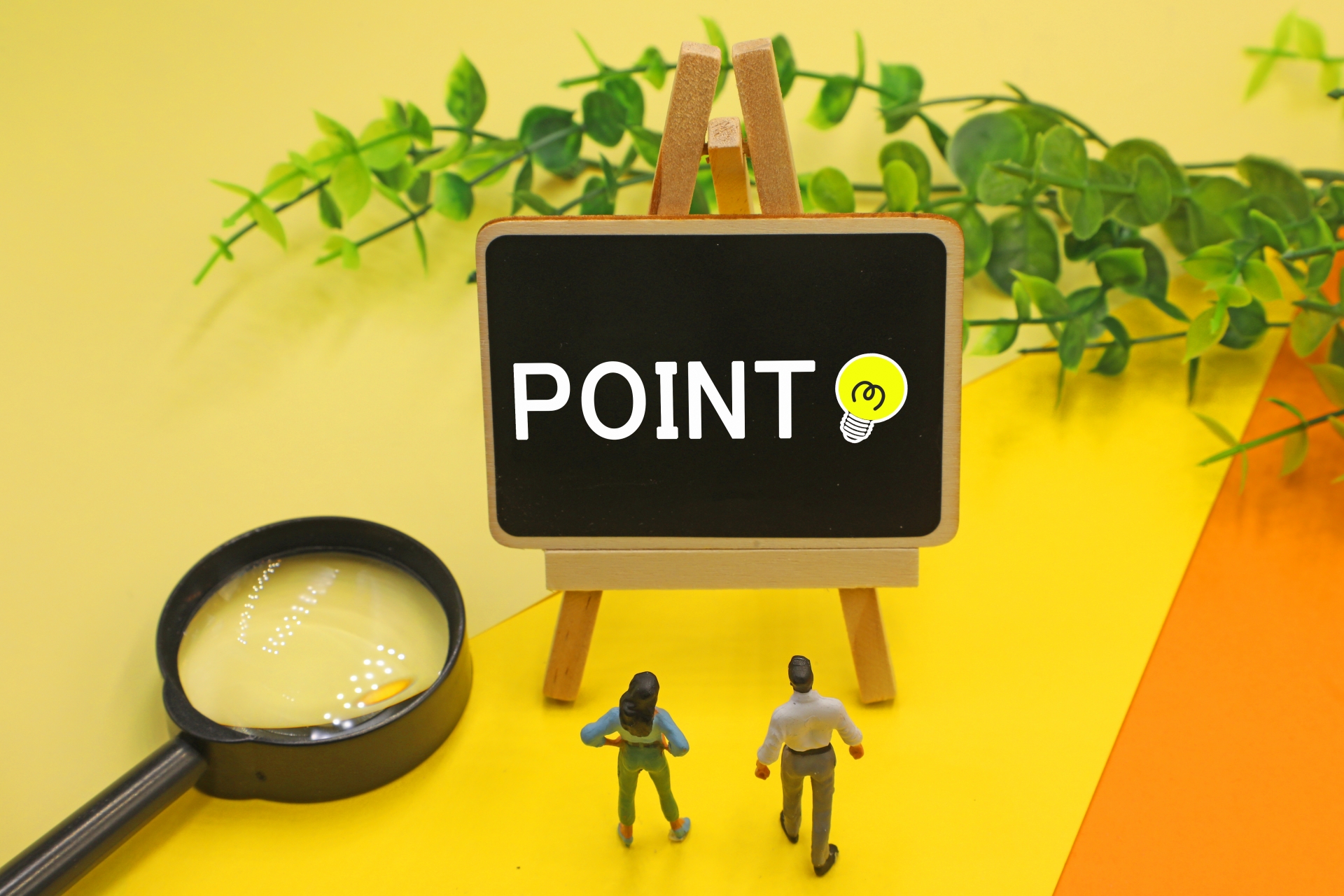 ポイントと書かれた文字素材