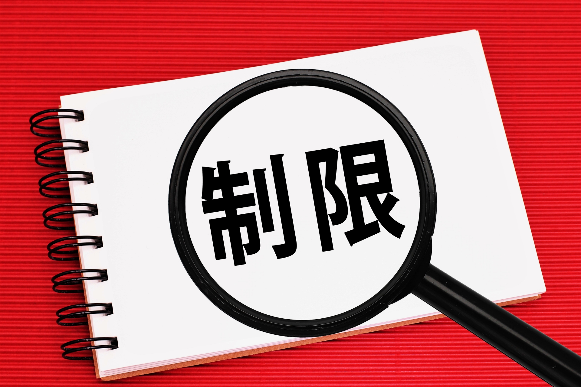 制限　ルーペ　拡大