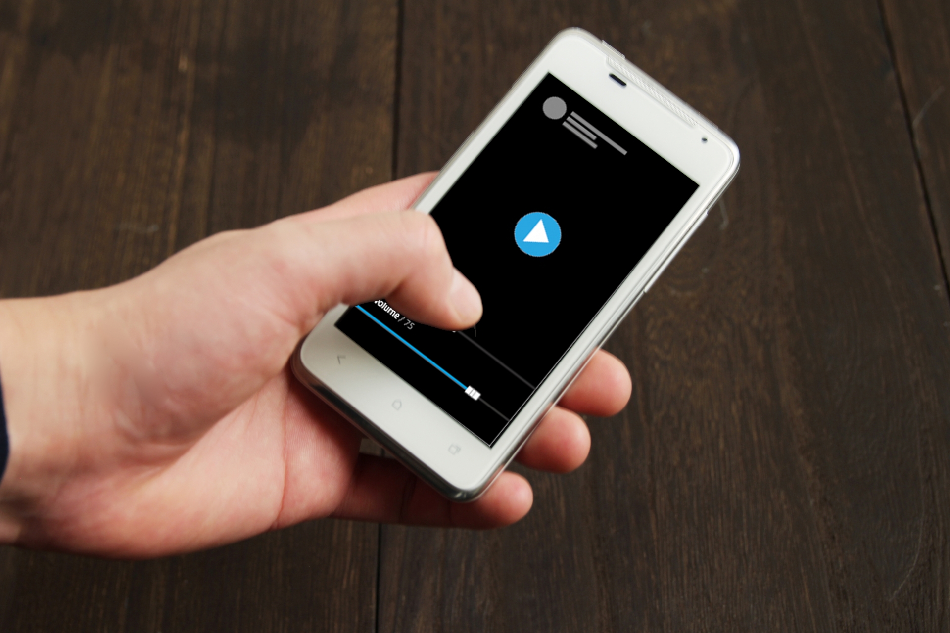 スマートフォンで動画再生